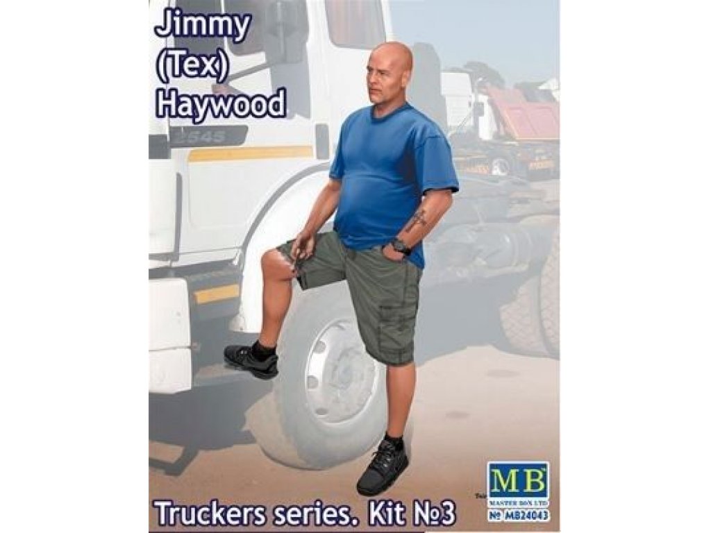 MASTERBOX 1/24 Jimmy( Tex) Haywood.Truckers series