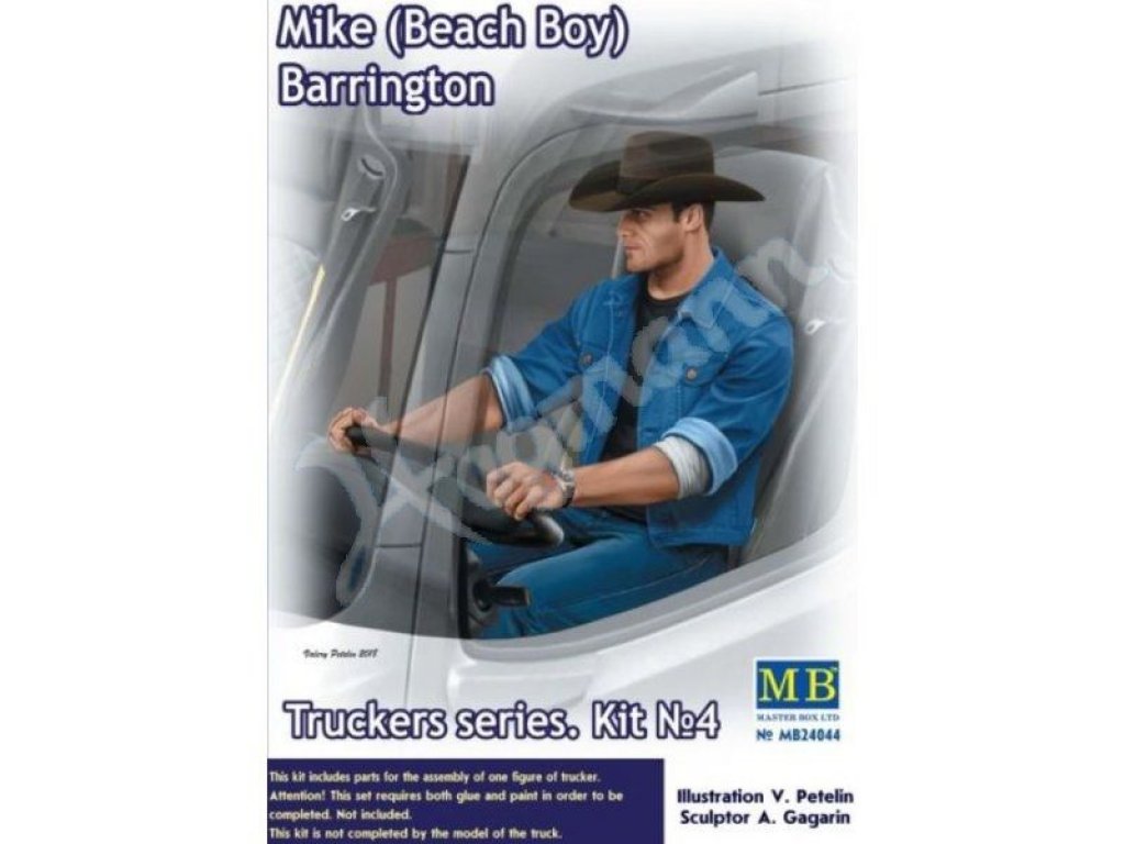 MASTERBOX 1/24 Mike (Beach Boy) Barrington Truckers series