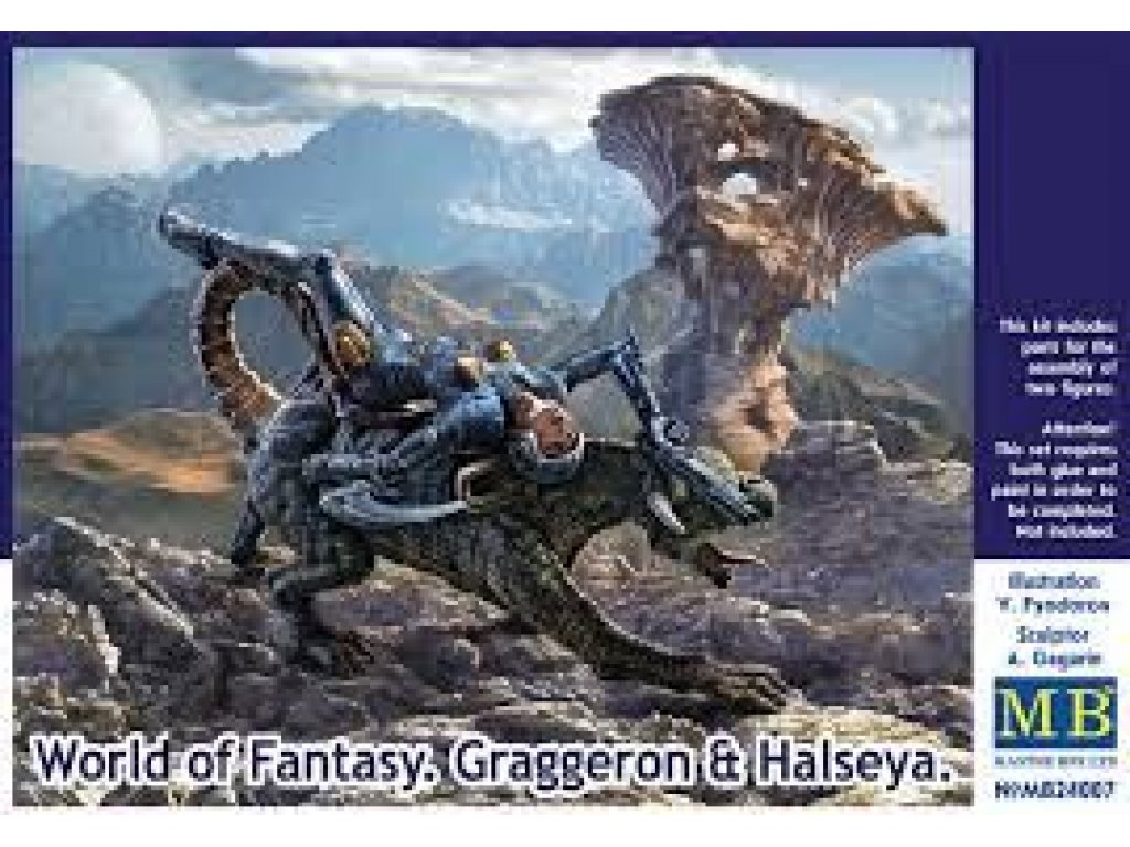MASTERBOX 1/24 World Of Fantasy 1 - Graggeron Halseya