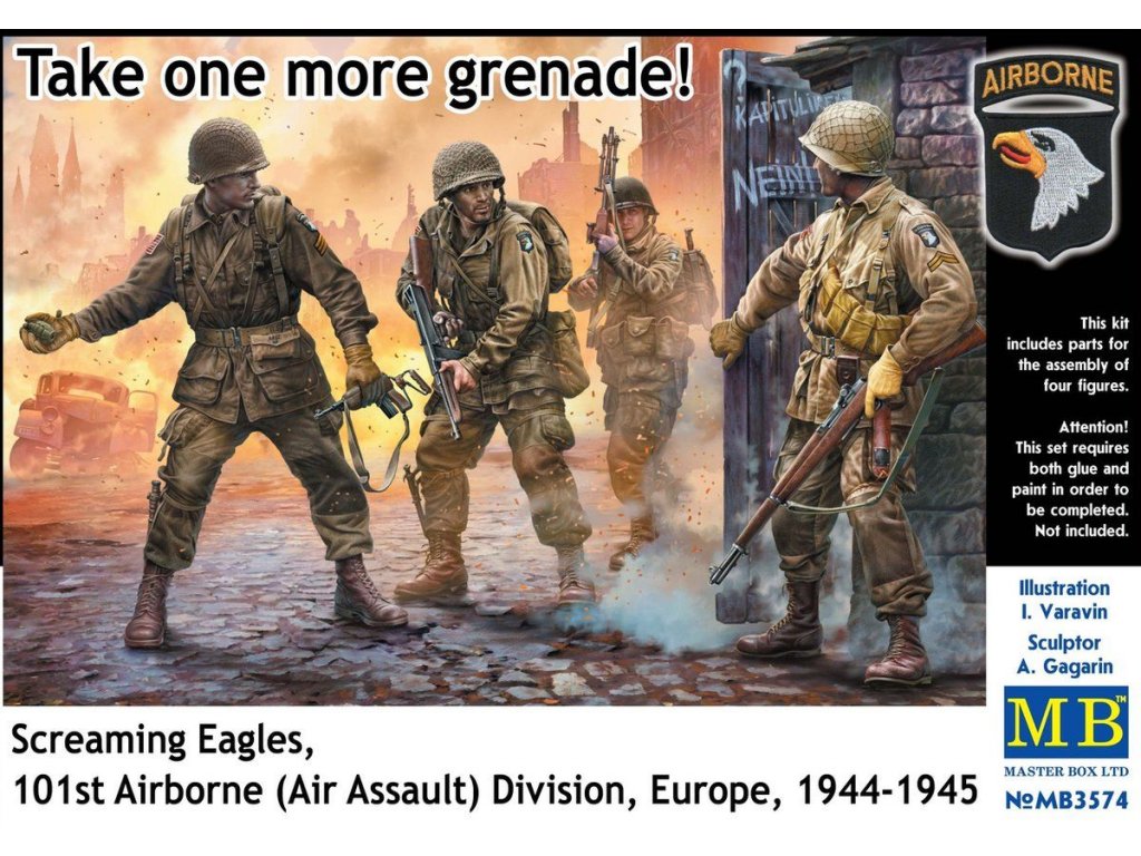 MASTERBOX 1/35 Take one more granade!