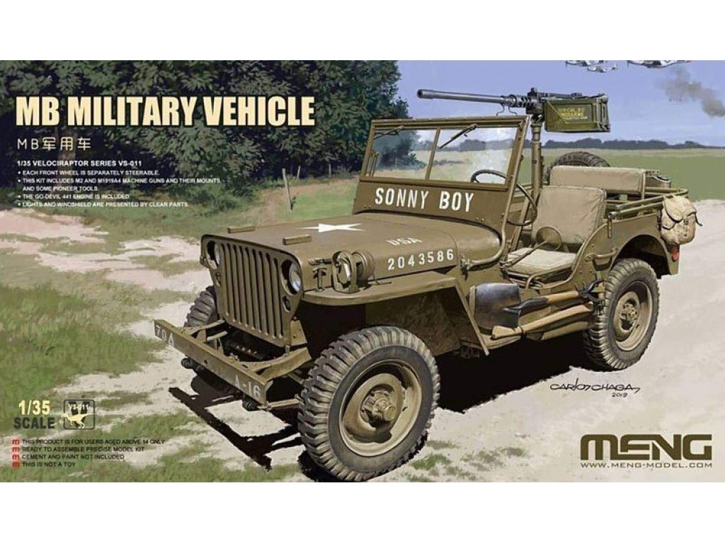 MENG 1/35 MB Military Vehicle Sonny Boy