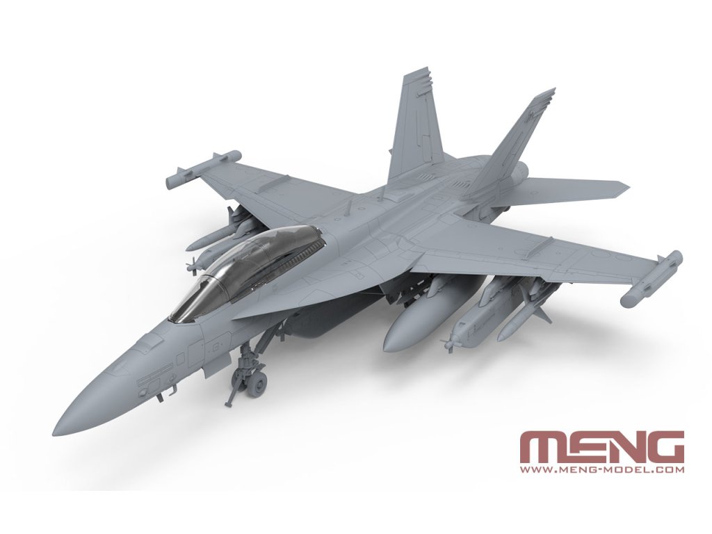 MENG LS-019 1/48 Boeing EA-18G Growler Yellow Jackets