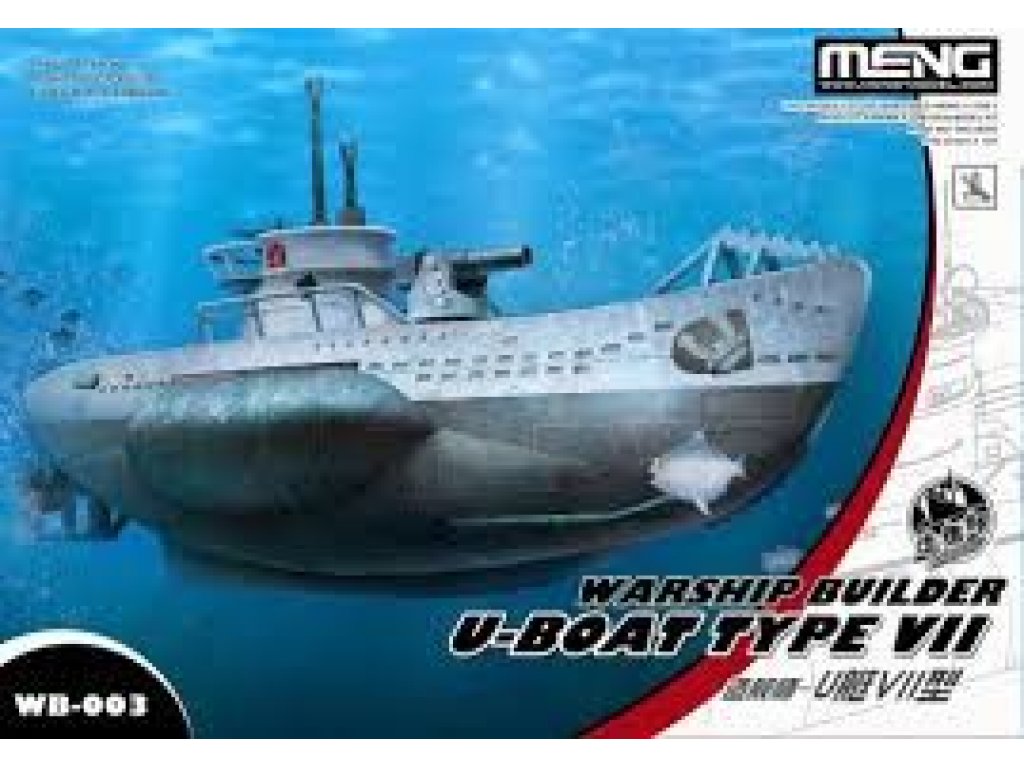 MENG WB-003 Warship Builder U-Boat Type VII -Toon