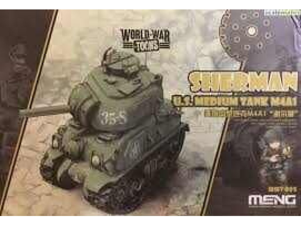 MENG WWT-002 U.S. Medium Tank M4A1 Sherman