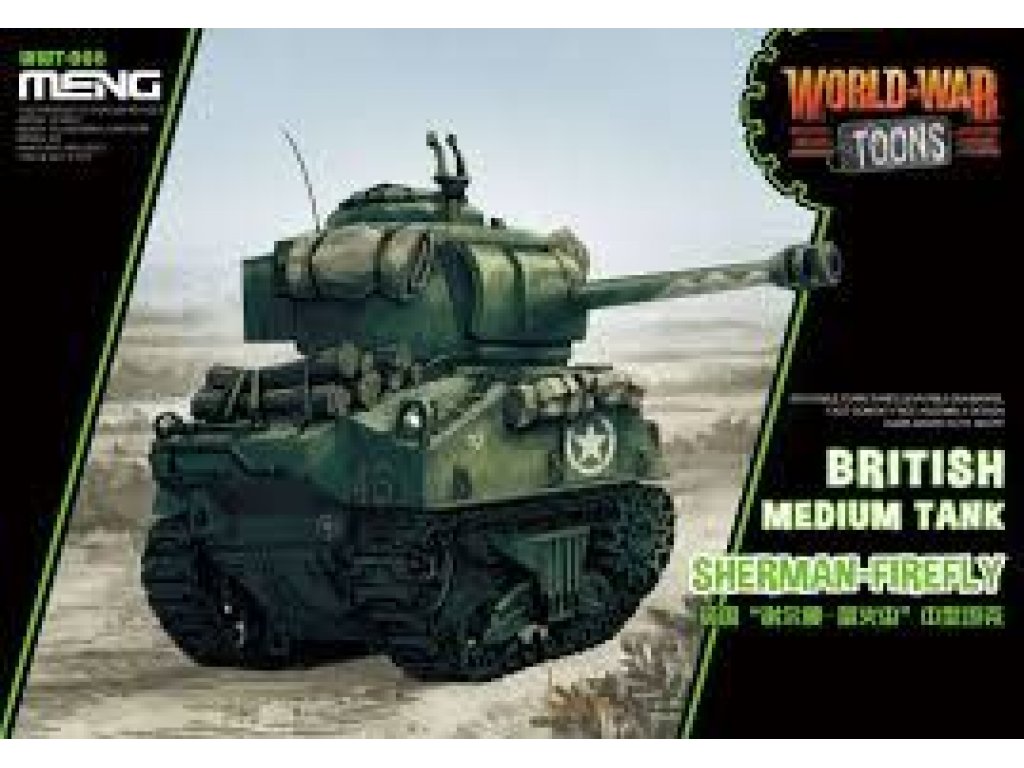 MENG WWT-008 Sherman Firefly - cartoon model