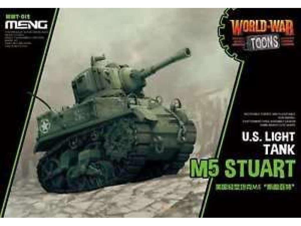 MENG WWT-012 World War Toons M5 Stuart