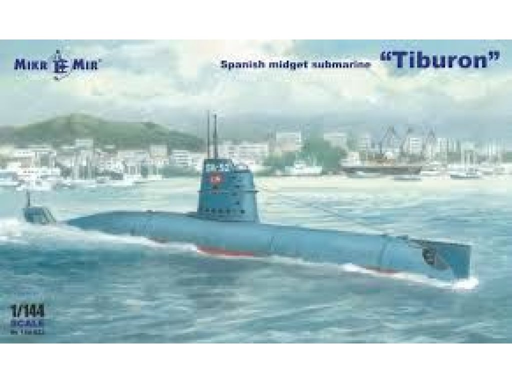 MIKROMIR 1/144 Tiburon Spain Submarine