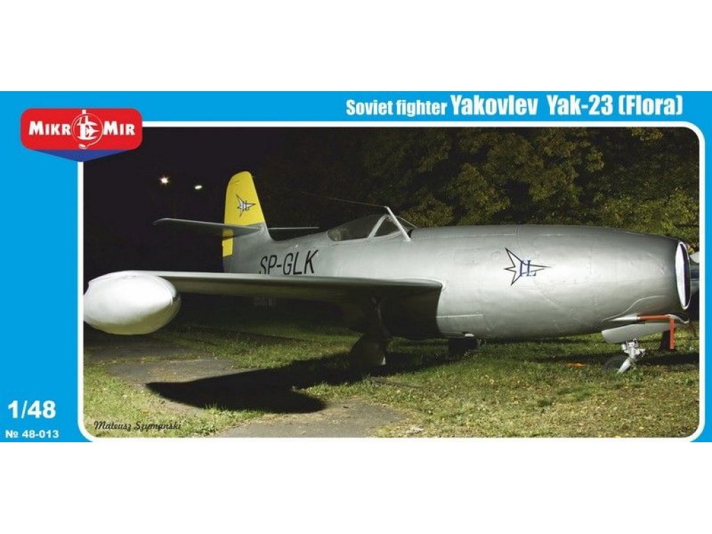 MIKROMIR 1/48 Yakovlev Yak-23 Flora Soviet Fighter