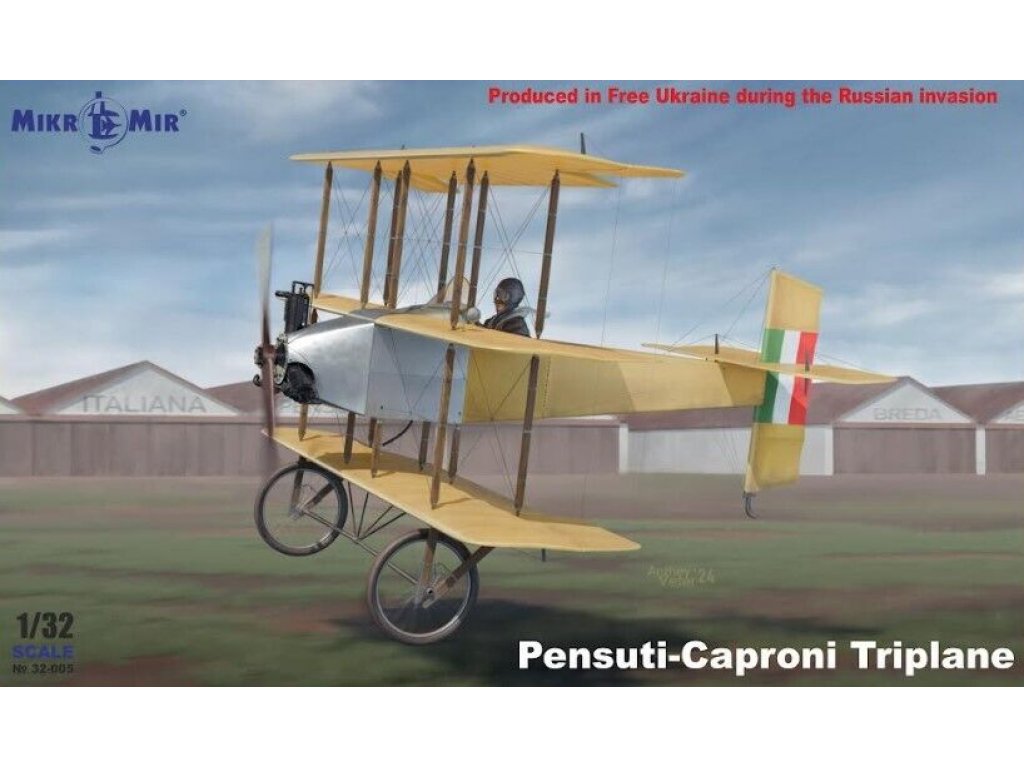 MIKROMIR 32-005 1/32 Pensuti Caproni Triplane