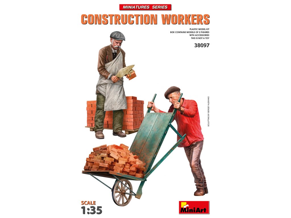 MINIART 1/35 38097 Construction Workers