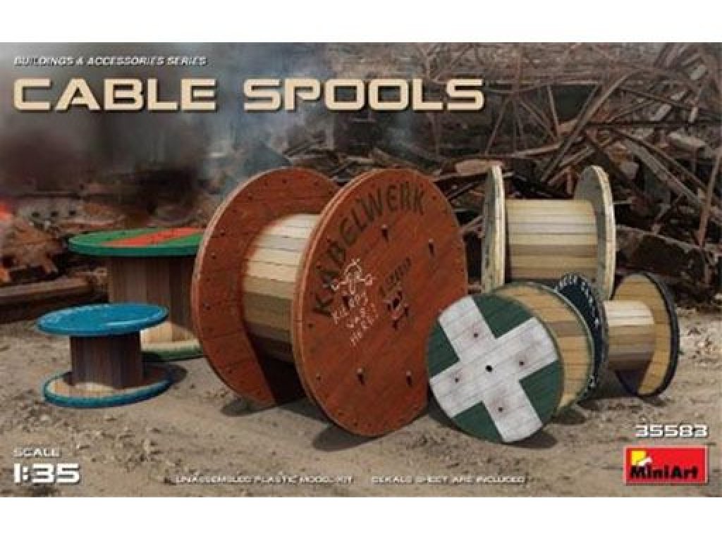 MINIART 1/35 Cable Spools