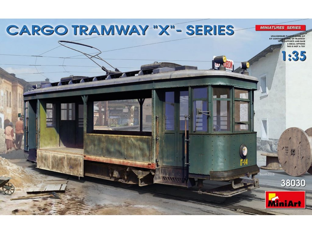 MINIART 1/35 Cargo Tramway X Series