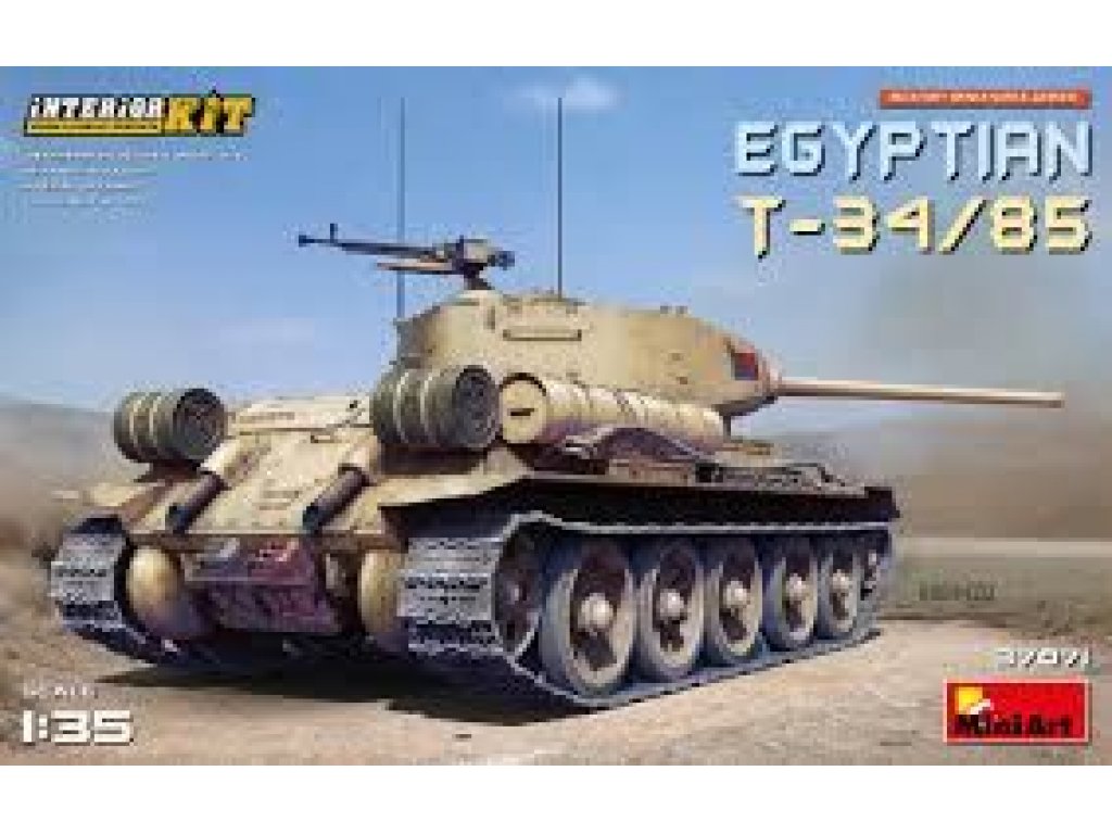 MINIART 1/35 Egyptian T-34-85 Full Interior Kit