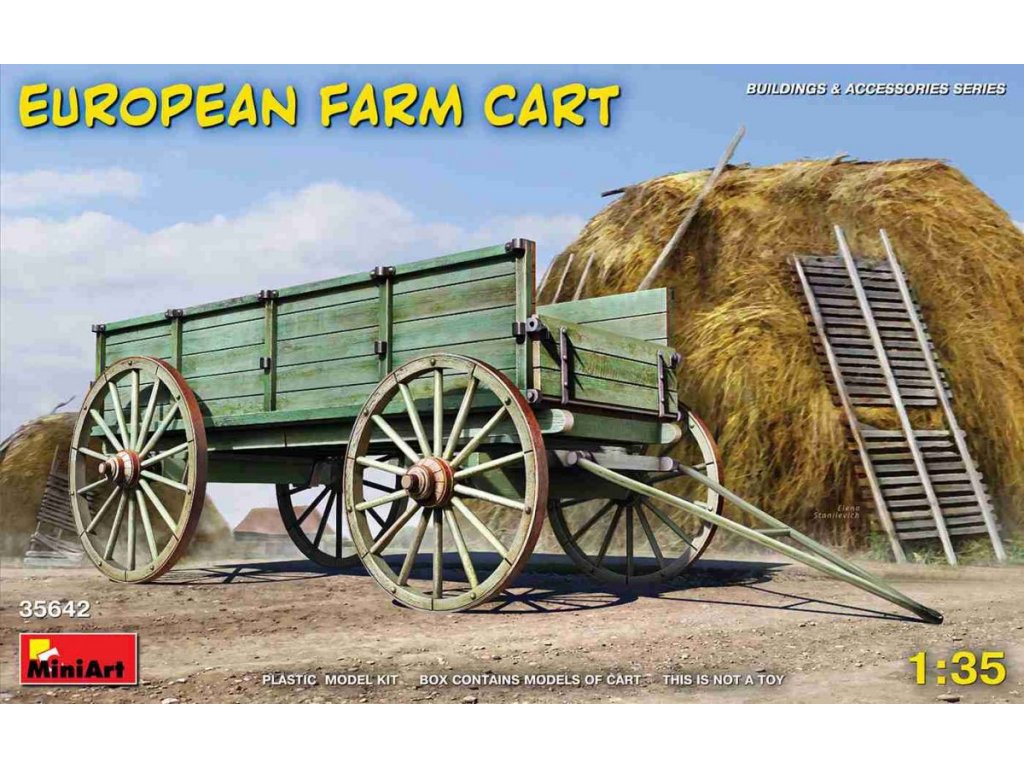 MINIART 1/35 European Farm Cart