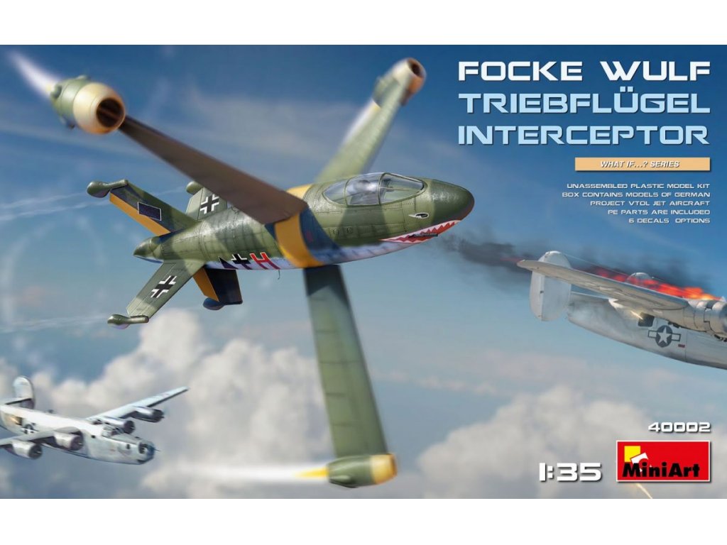MINIART 1/35 Focke- Wulf Triebflugel Interceptor