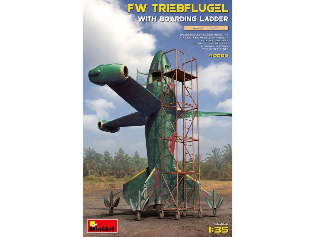 MINIART 1/35 FW Triebflugel w/ boarding ladder