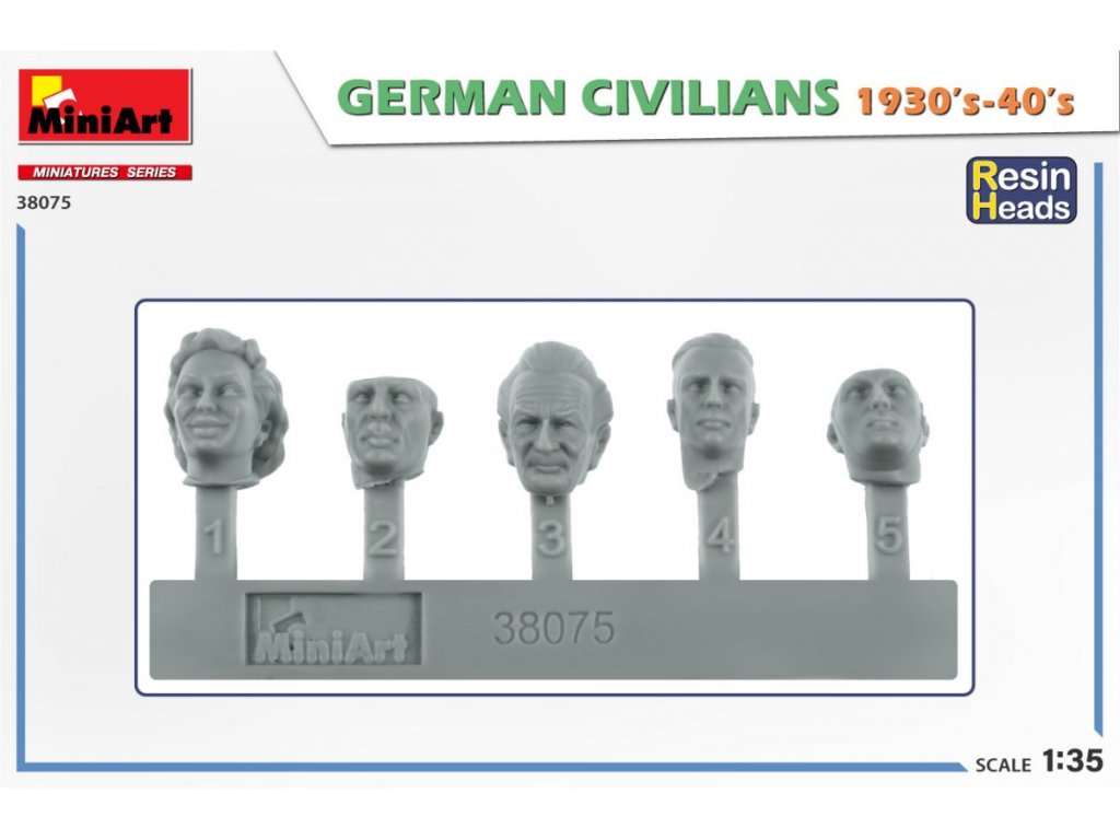 MINIART 1/35 German Civilians 1930's-40's