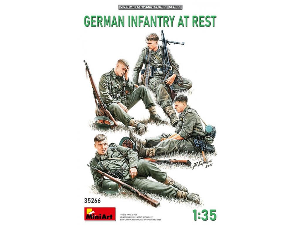 MINIART 1/35 German Infantry At Rest