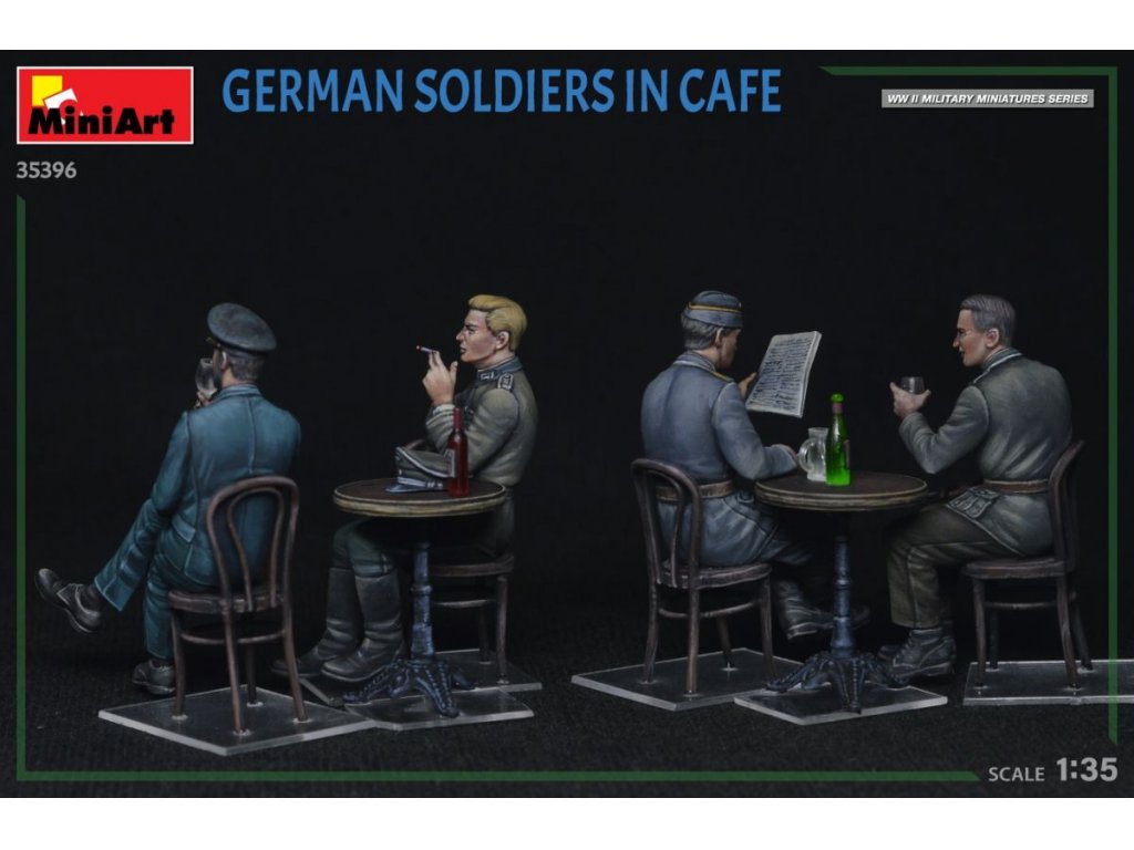 MINIART 1/35 German Soldiers in Cafe
