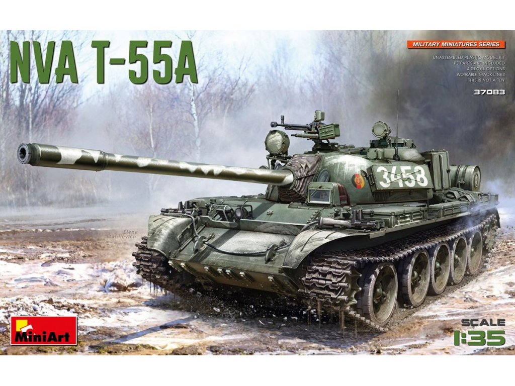 MINIART 1/35 NVA T-55A