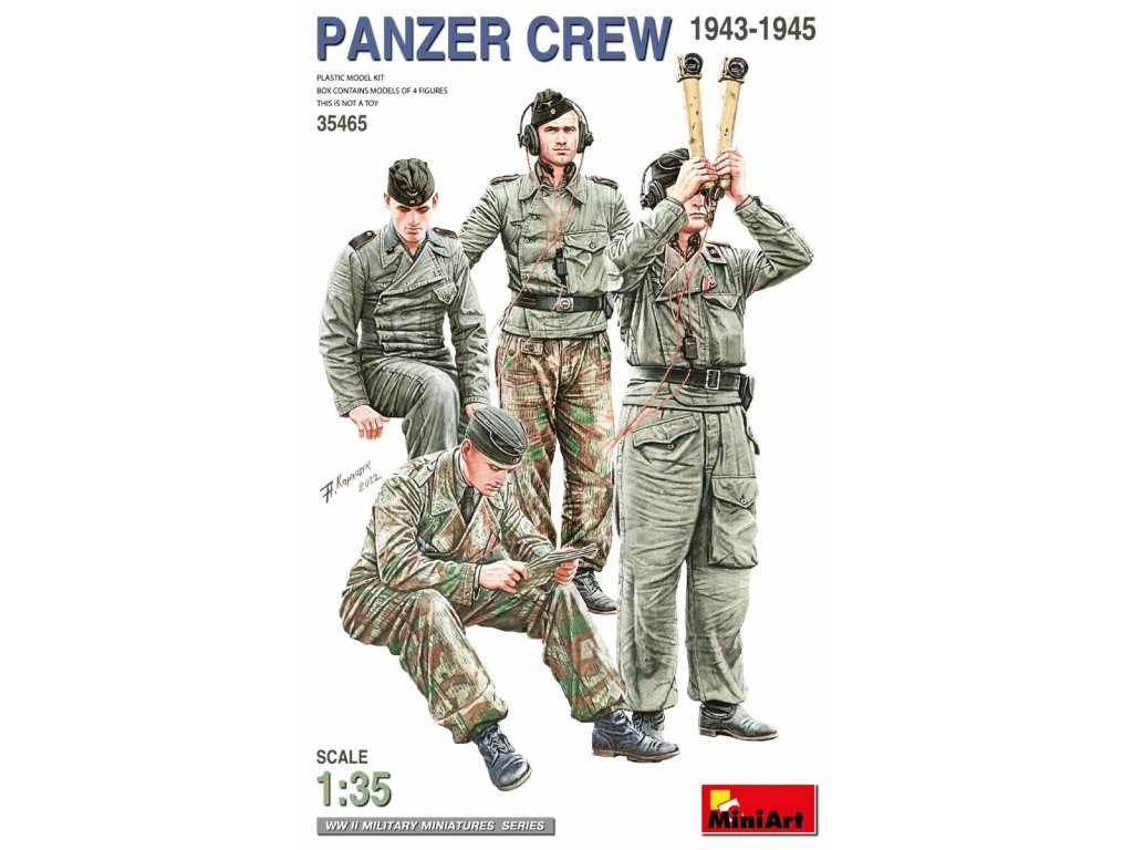 MINIART 1/35 Panzer Crew