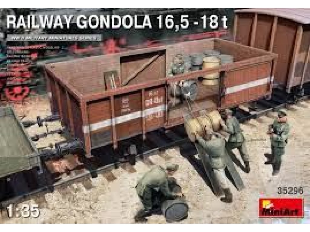 MINIART 1/35 Railway Gondola 16,5 -18t