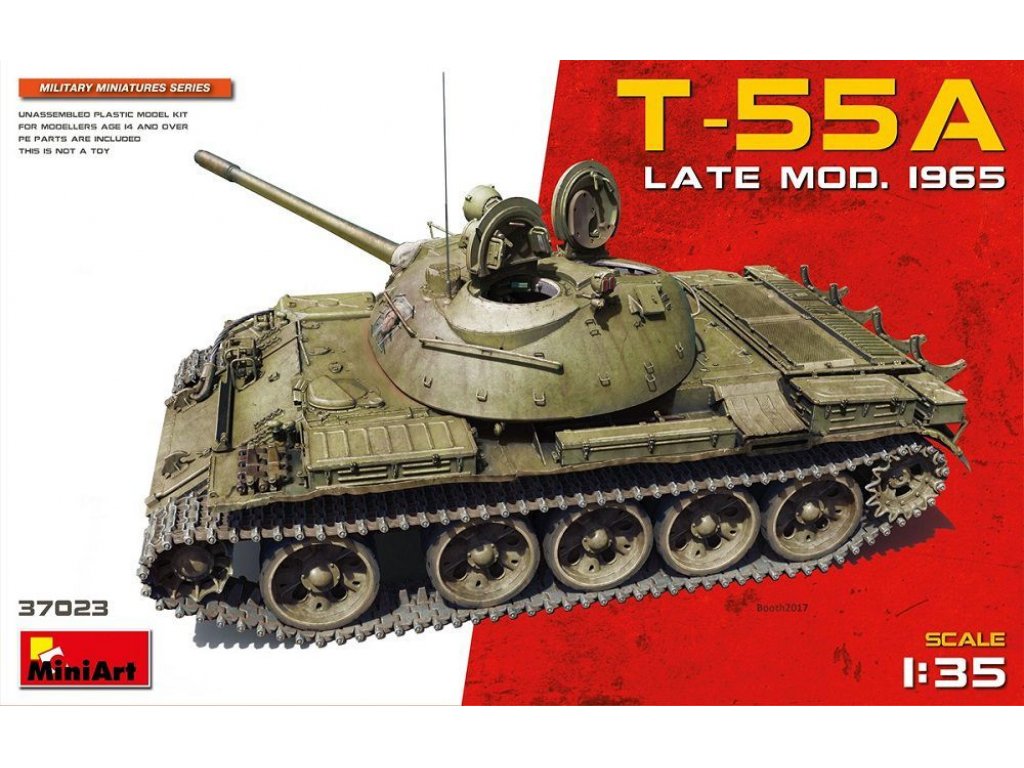 MINIART 1/35 T-55A late Mod. 1965