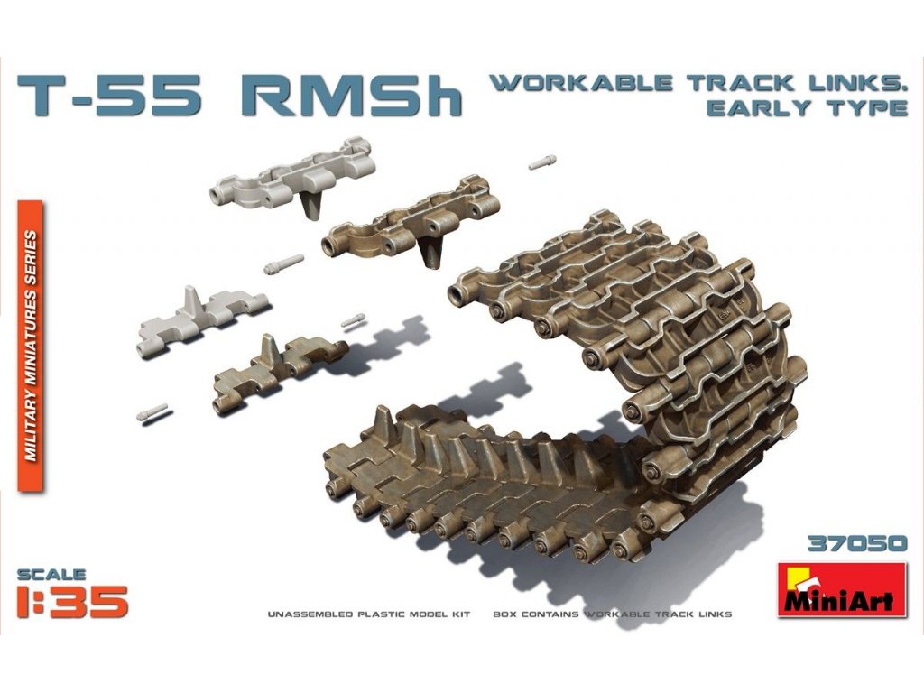 MINIART 1/35 T-55RMSh workable track links