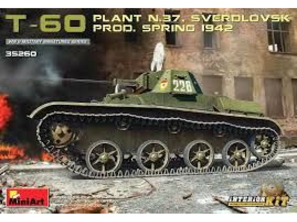 MINIART 1/35 T-60 (plant 37) spring 1942