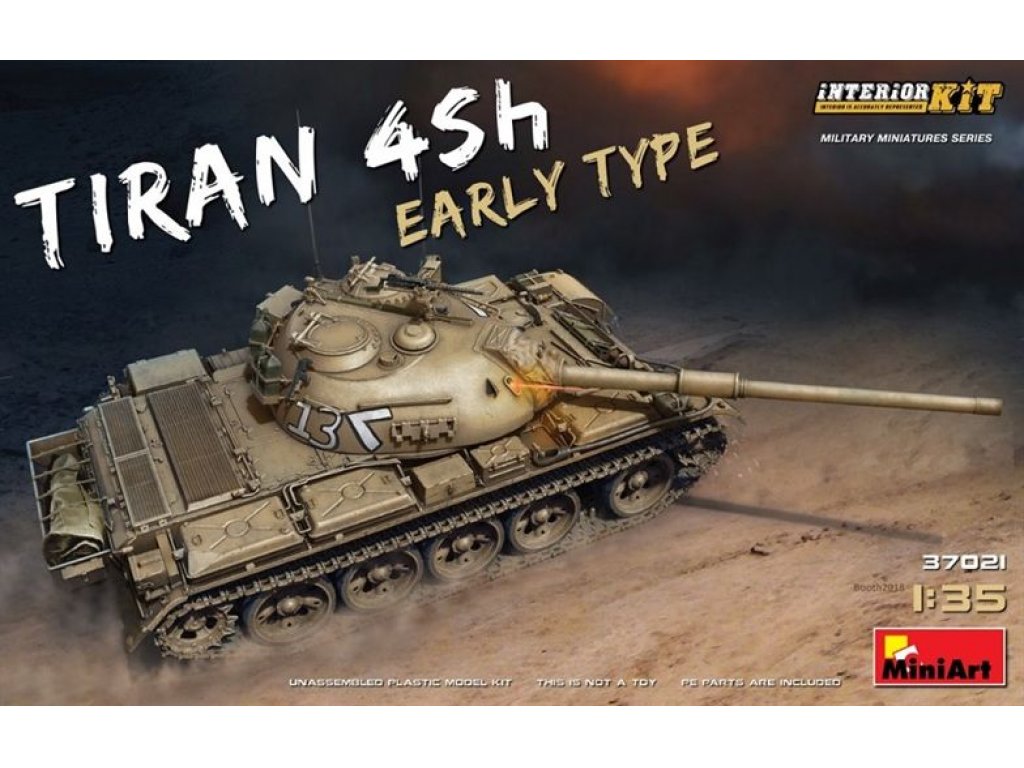 MINIART 1/35 Tiran 4 Sh Early Type w/ Interior Kit