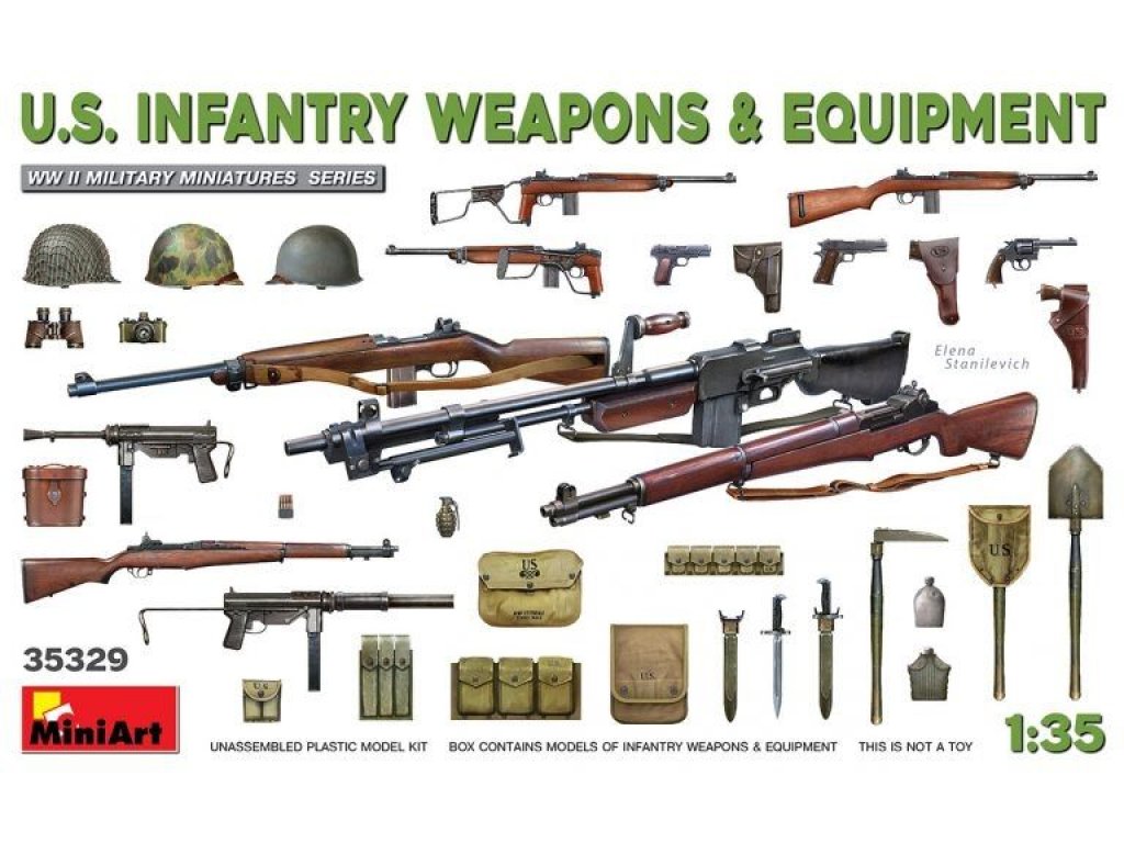 MINIART 1/35 US Infantry Weapons Equipment