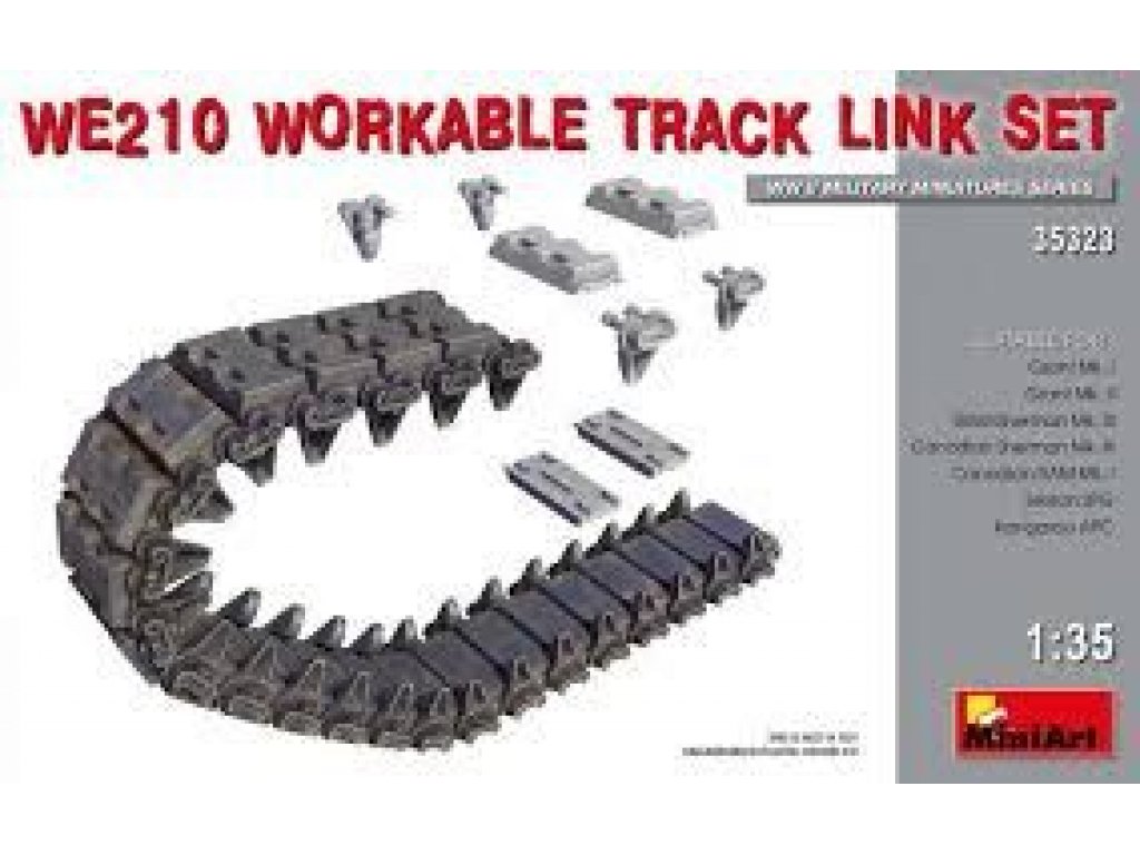 MINIART 1/35 WE210 Workble track link set
