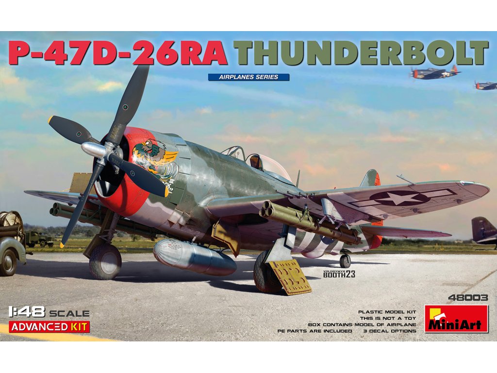 MINIART 1/48 48003 P-47D-26RA Thunderbolt Advanced Kit