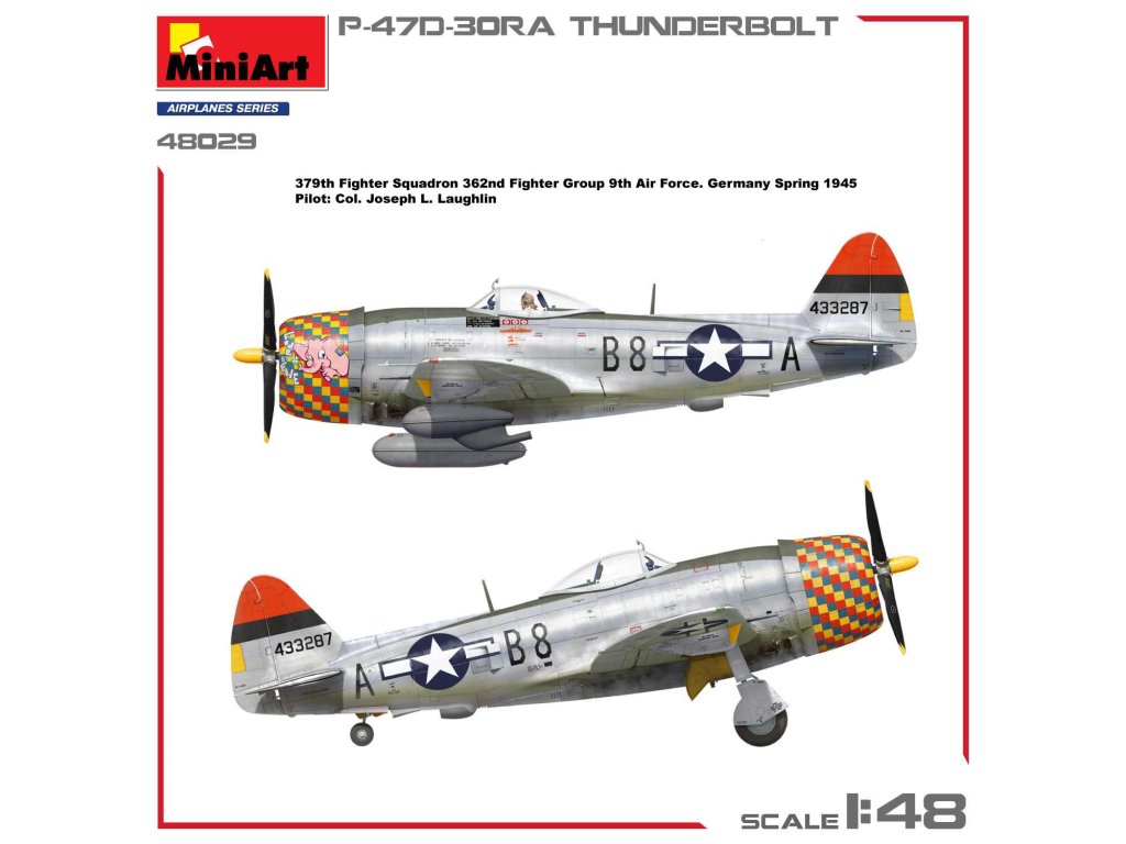 MINIART 1/48 P-47D-30RA Thunderbolt Advanced Kit