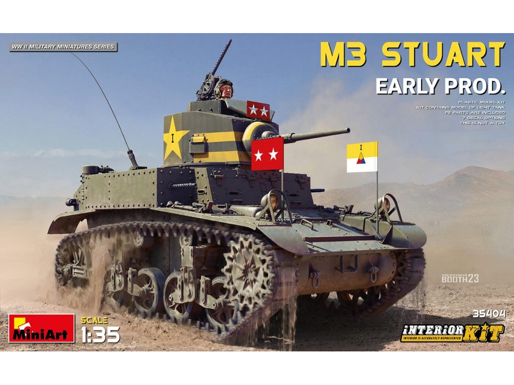 MINIART 35404 1/35 M3 Stuart Early Prod.