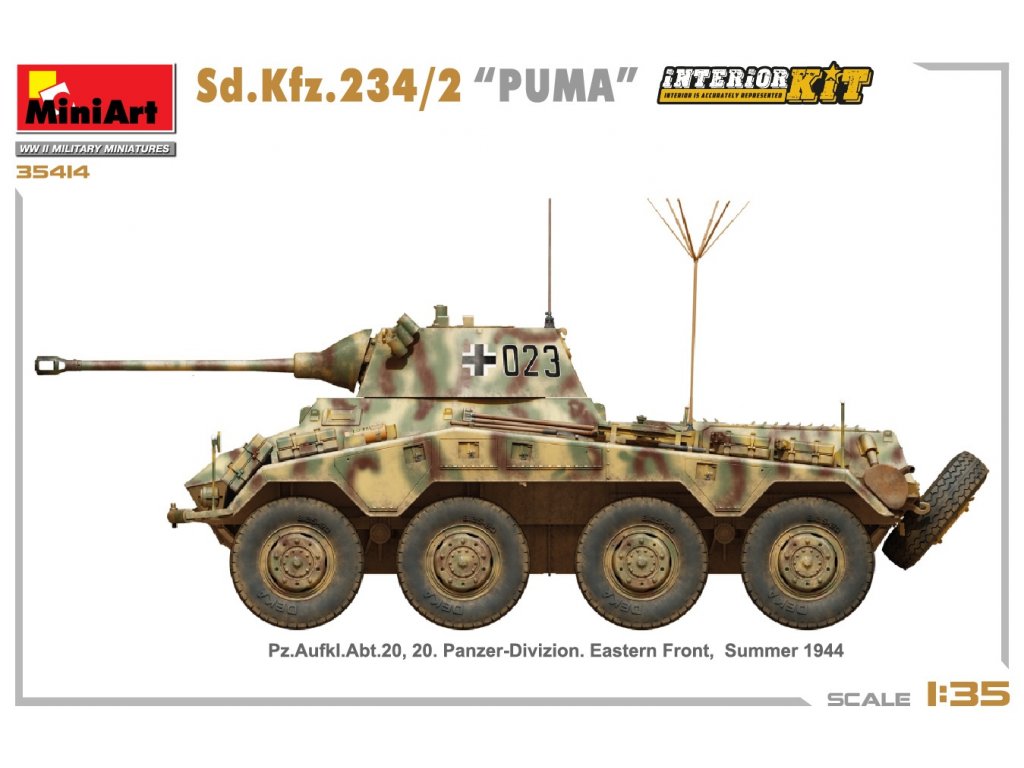 MINIART 35419 1/35 Sd.Kfz.234/2 Puma