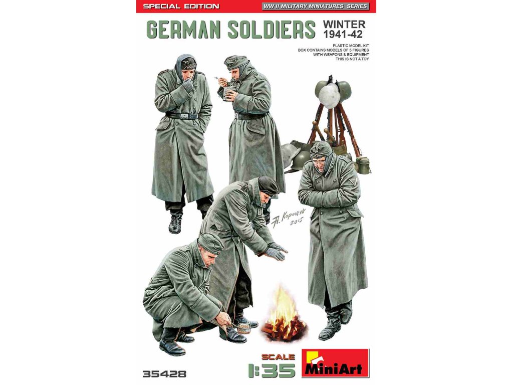 MINIART 35428 German Soldiers Winter 1941-42 Special Edition