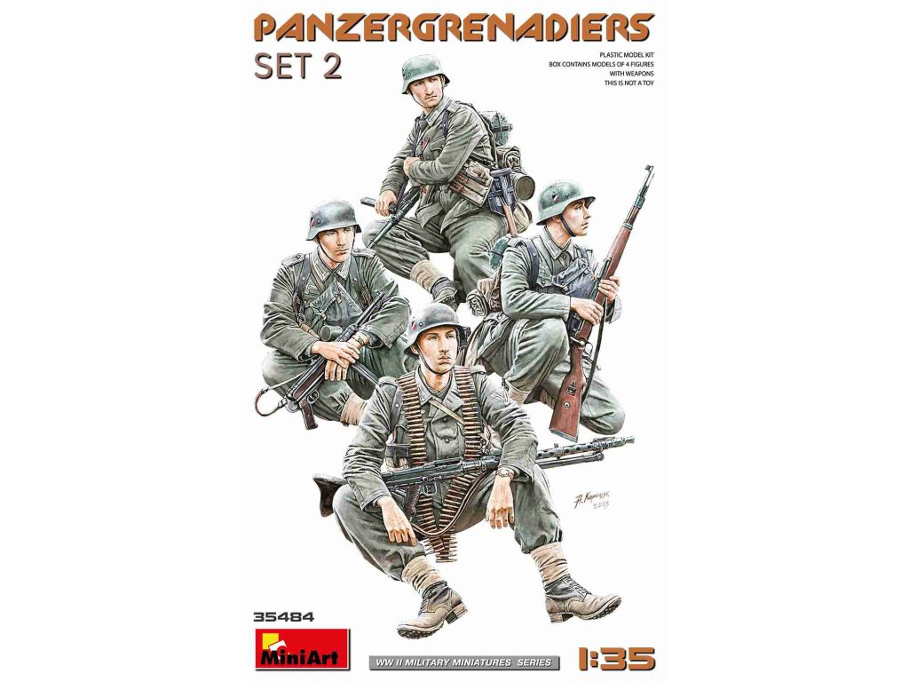 MINIART 35484 Panzergrenadiers Set 2