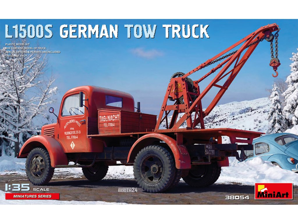 MINIART 38054 1/35 L1500S German Tow Truck