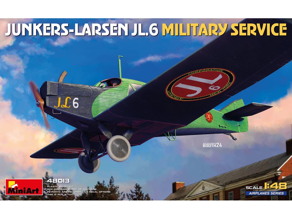 MINIART 48013 1/48 Junkers-Larsen JL.6 Military Service