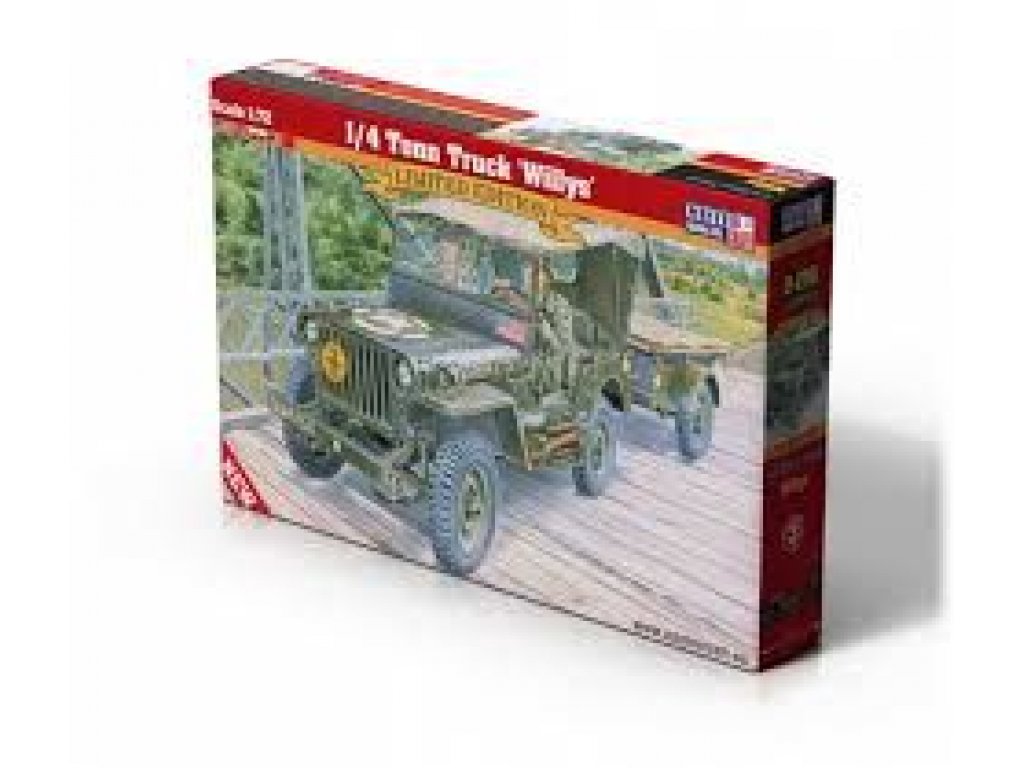 MISTERCRAFT 1/35 1/4 Tonn Truck Willys