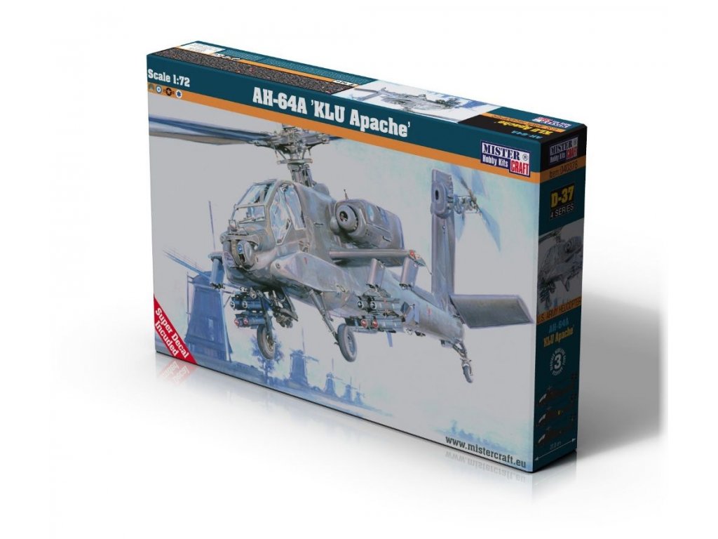 MISTERCRAFT 1/72 AH-64A KLU Apache