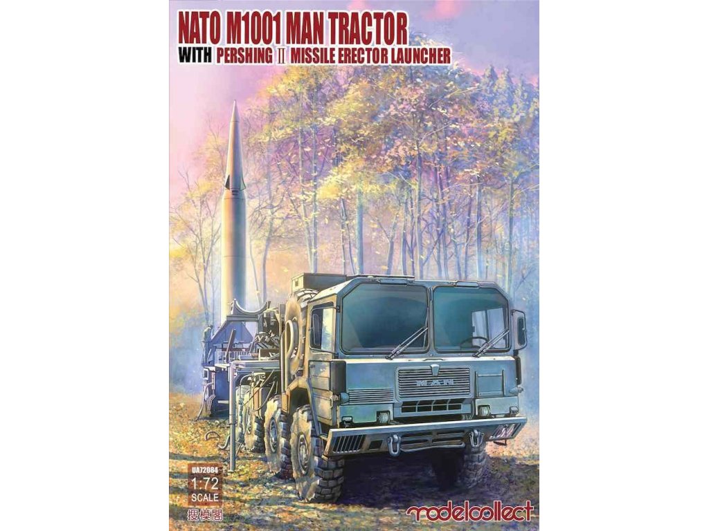 MODELCOLLECT 1/72 Man Tractor    Pershing II