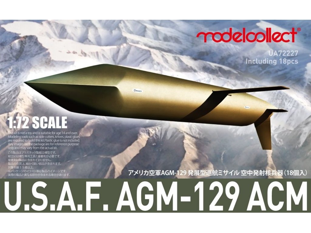 MODELCOLLECT 1/72 U.S.A.F. AGM-129 ACM