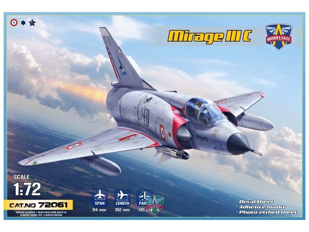 MODELSVIT 1/72 Mirage IIIC