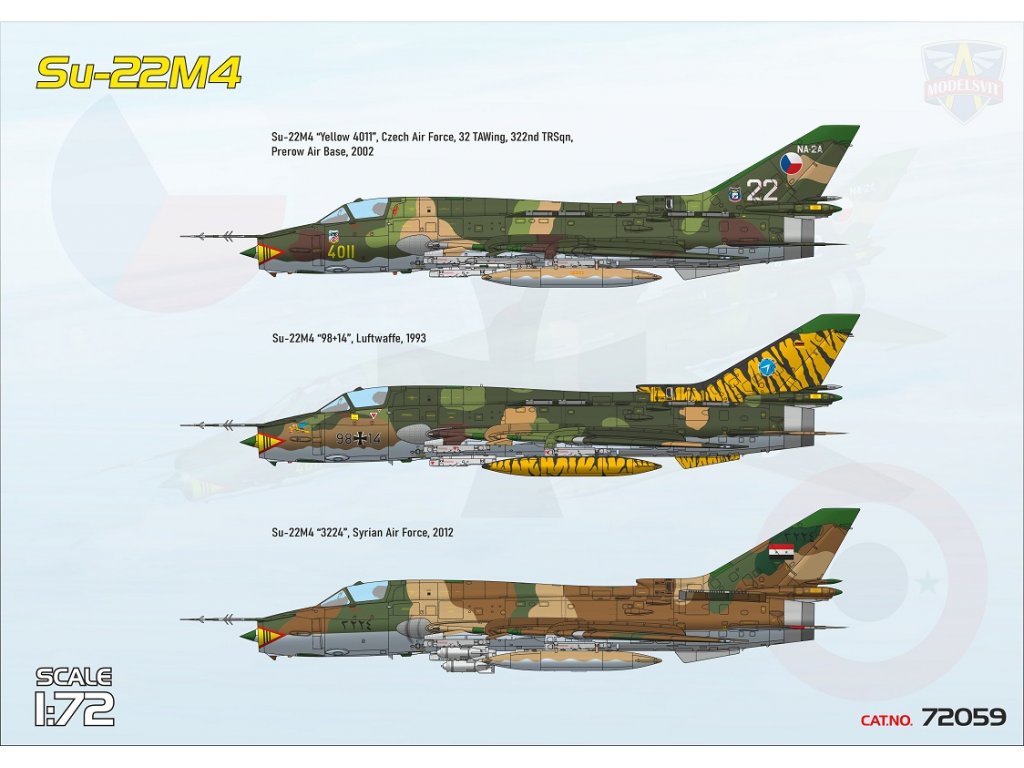 MODELSVIT 72059 1/72 Su-22M4 Fitter 