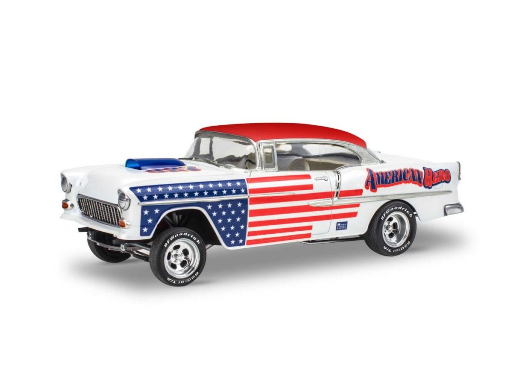 MONOGRAM 4519 '55 Chevy Bel Air Street Machine 2'n1 1/24