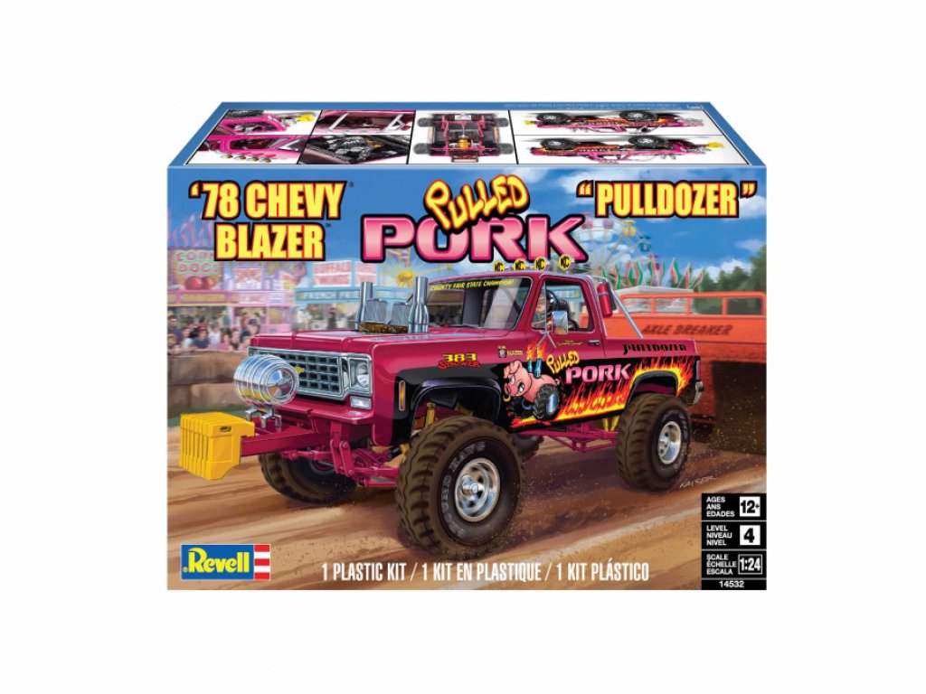 MONOGRAM 4532 '78 Chevy Blazer Pulled Pork "Pulldozer" 1/24