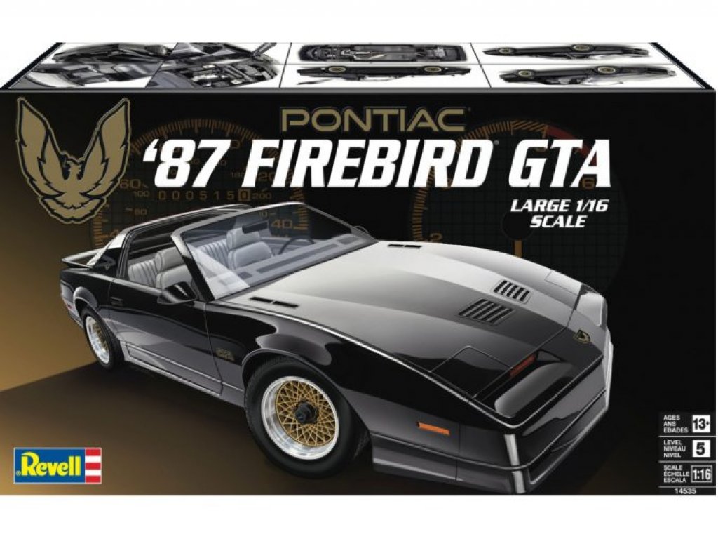 MONOGRAM 4535 '87 Pontiac Firebird GTA 1/16