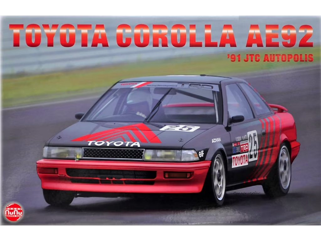 NUNU 1/24 Toyota Corolla AE92 '91 JTC Autopolis